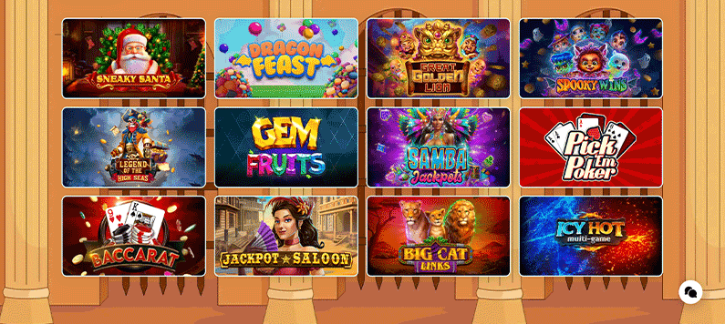 Winnings at Slots Empire online casino