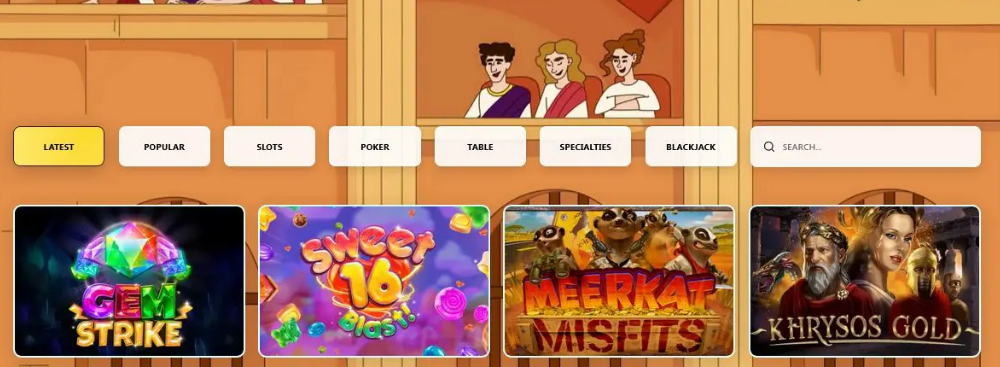 Winnings at Slots Empire online casino