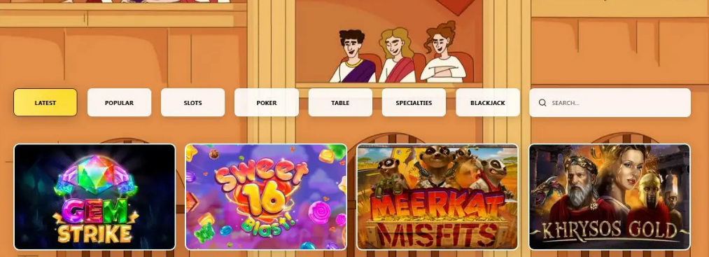 Winnings at Slots Empire online casino